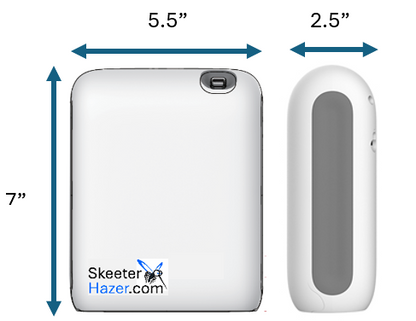 Skeeter Hazer-6 with dimensions